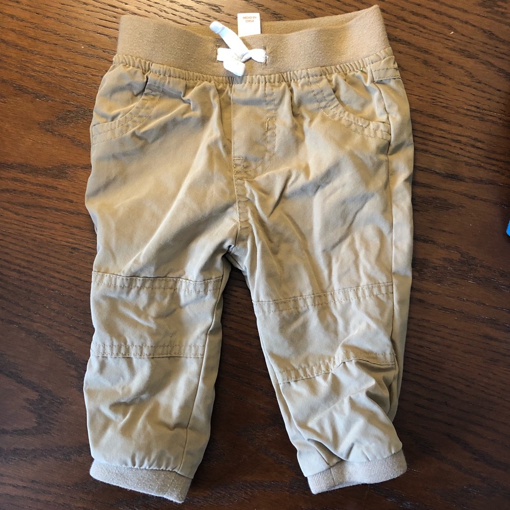 Khaki joggers